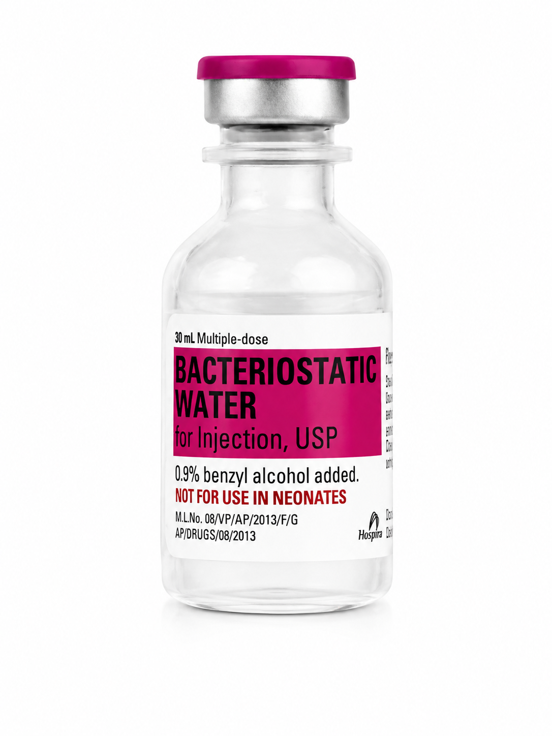 Bacteriostatic Water (0.9% Benzyl Alcohol)