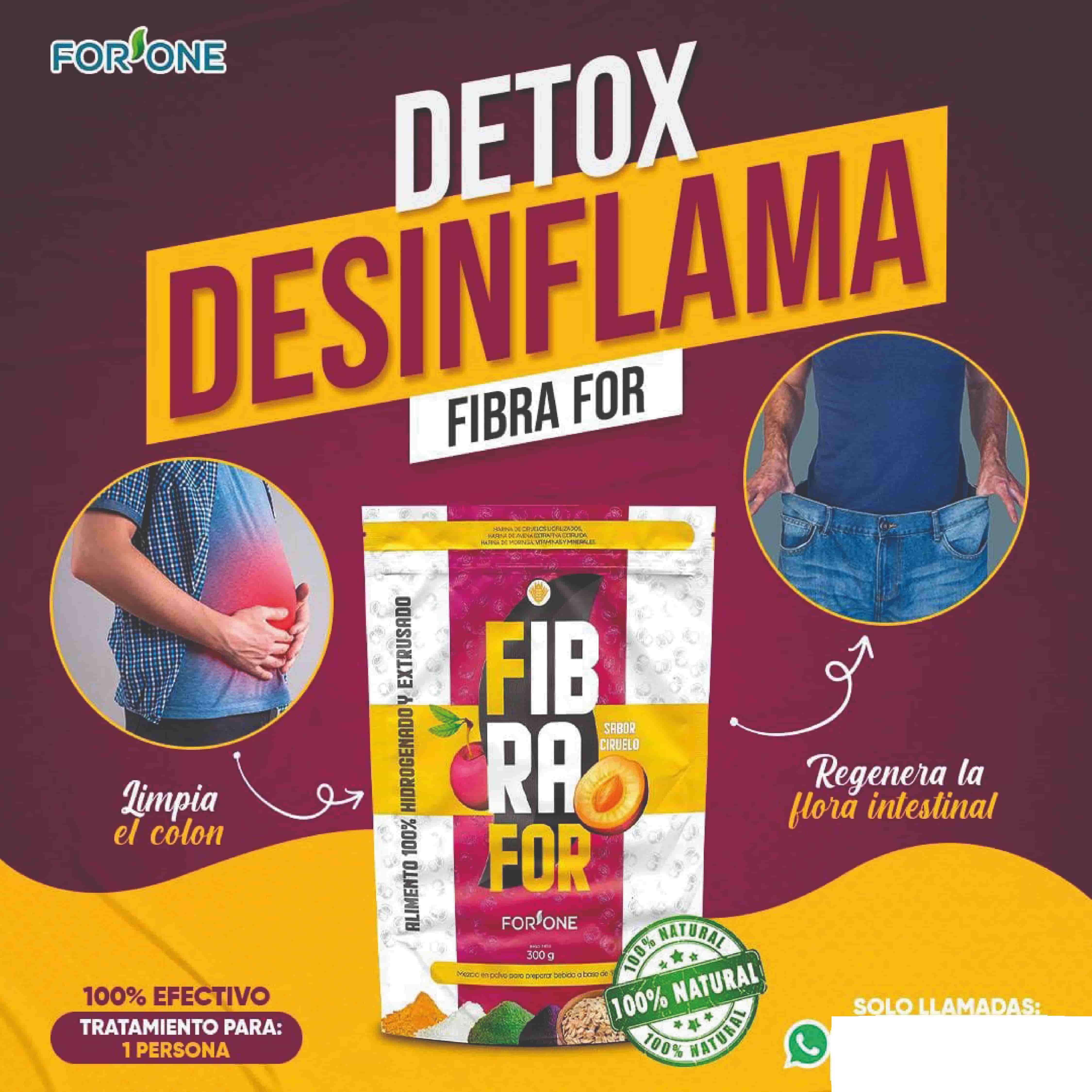 FibraFor - Sabor Ciruela