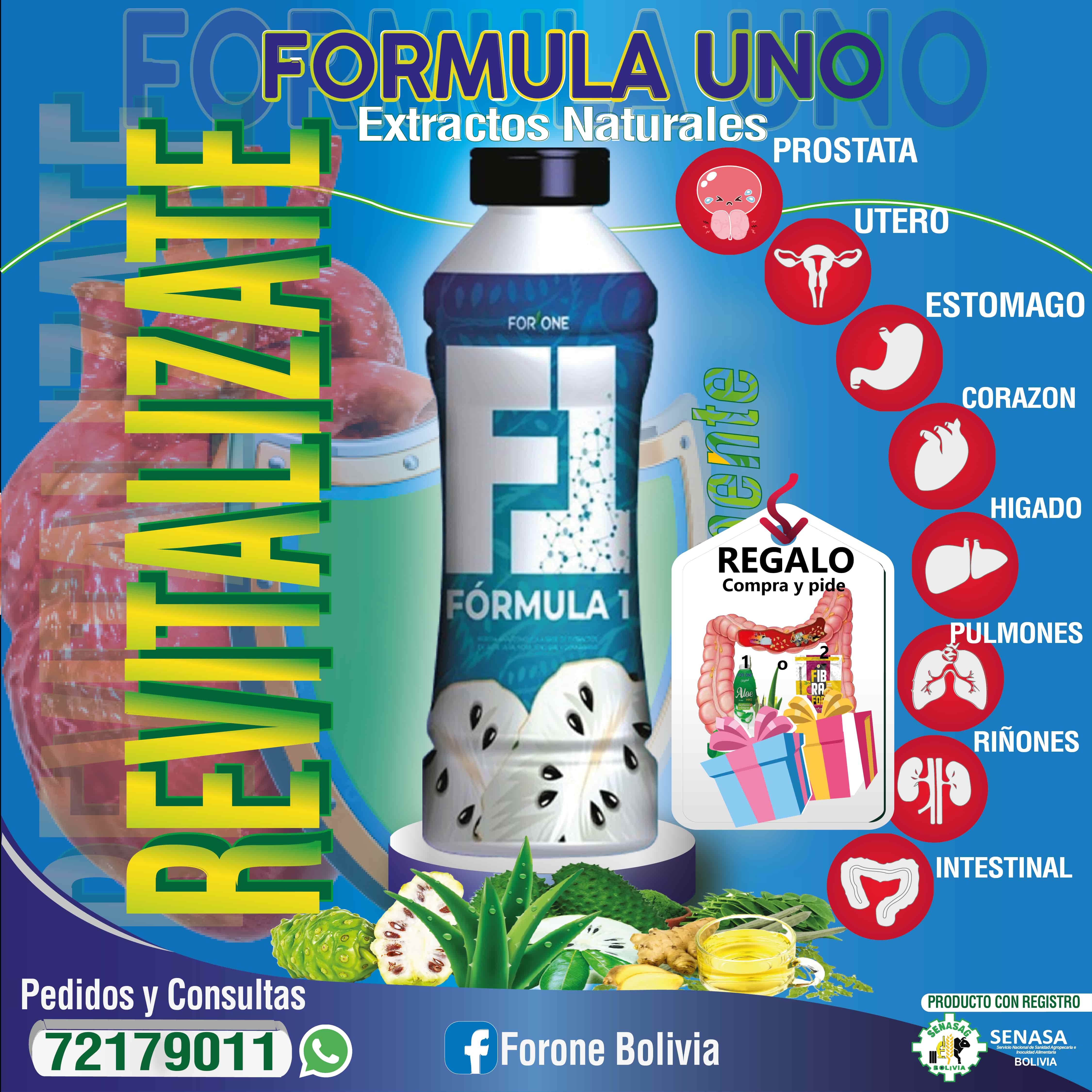 Fórmula 1 - Extractos Naturales