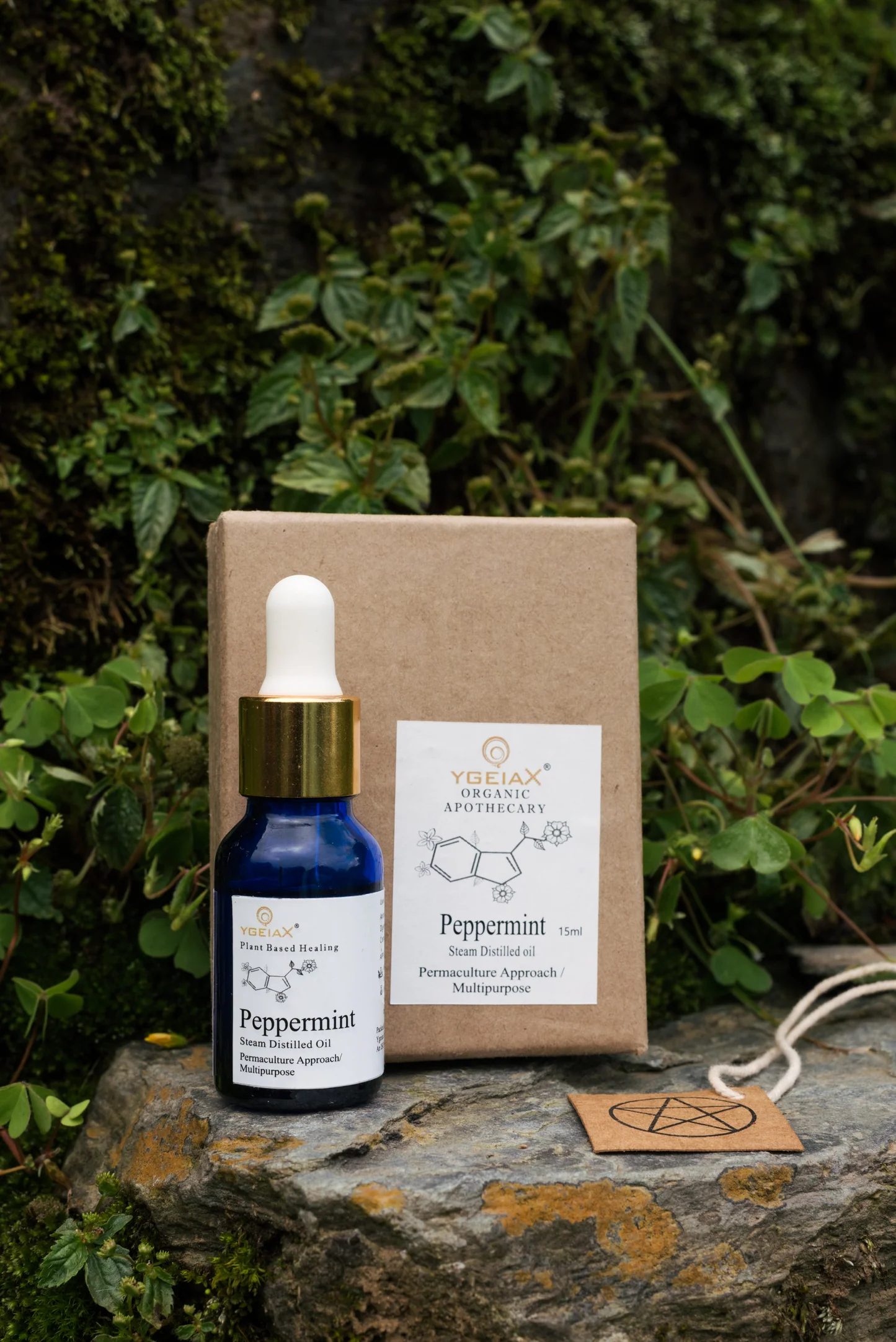 YGEIA - Peppermint | Steam Distilled Oil  | 15ml