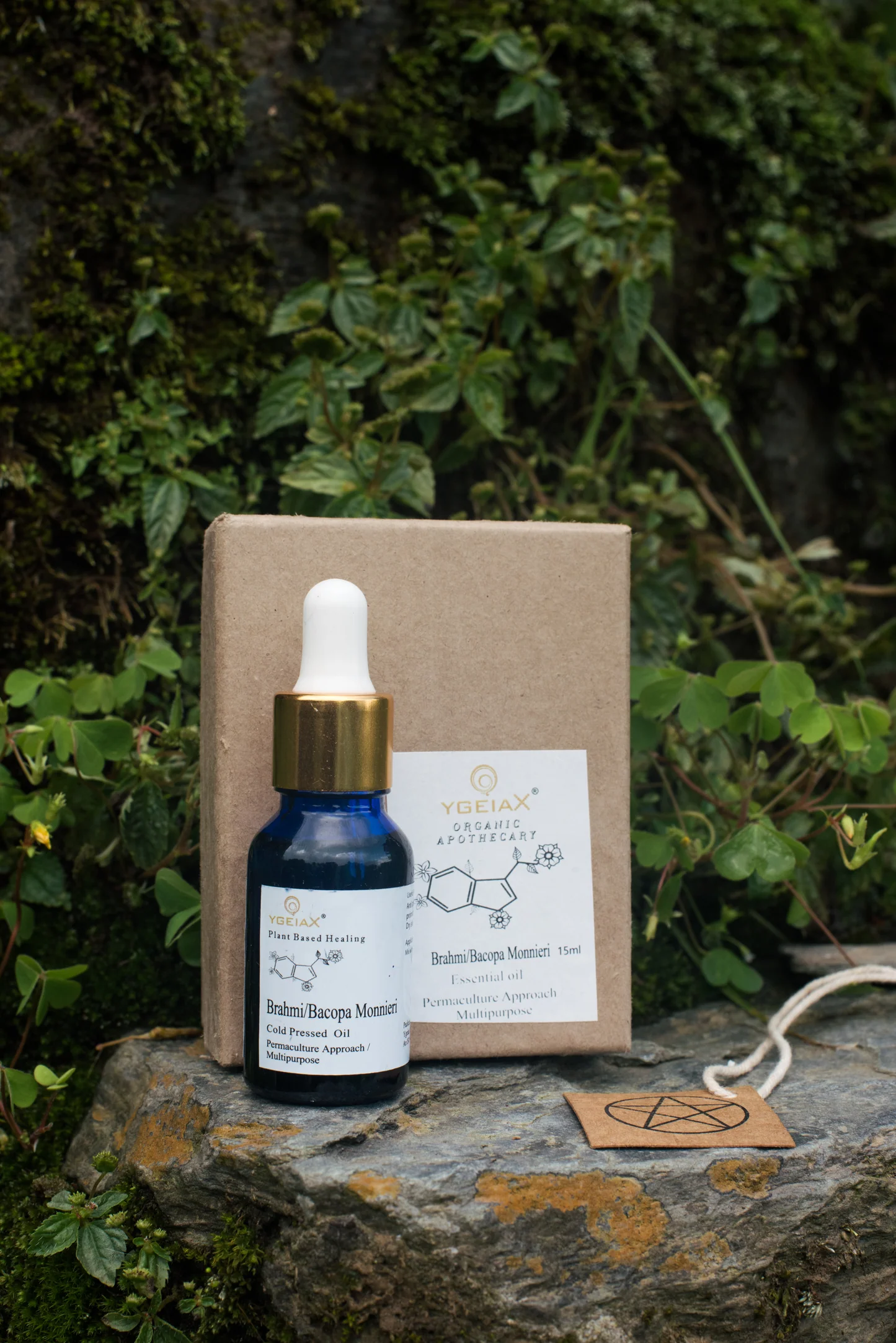 YGEIA - Brahmi | Cold Presssed Oil | 15ml