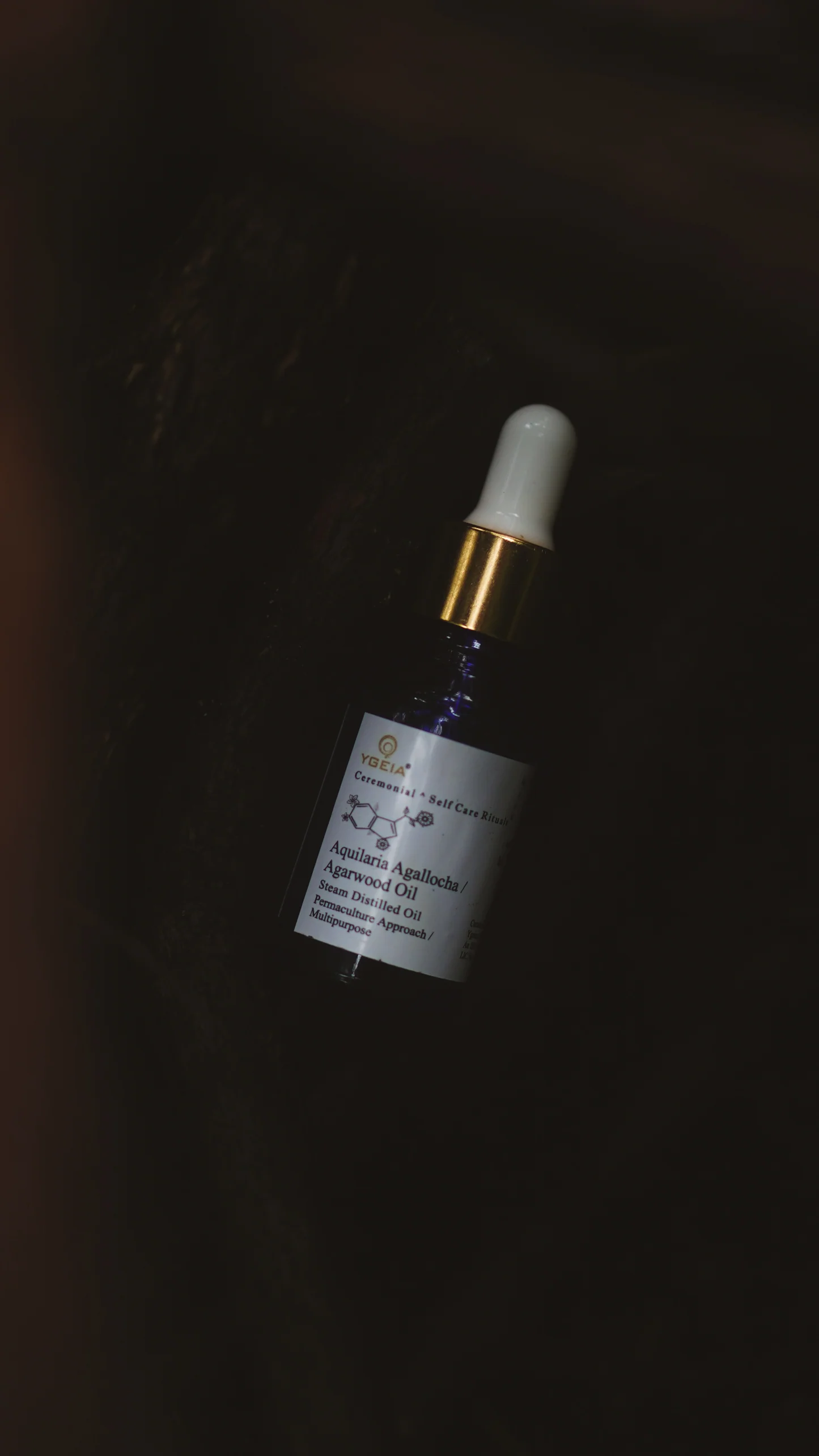 YGEIA - Agarwood | Oud Steam Distilled Oil | 15ml