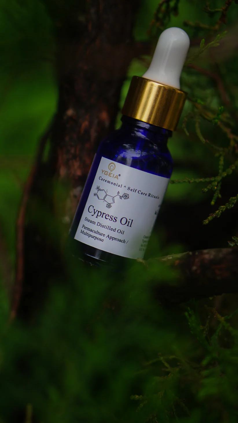 YGEIA - Cypress | Steam Distilled Oil | 15ml