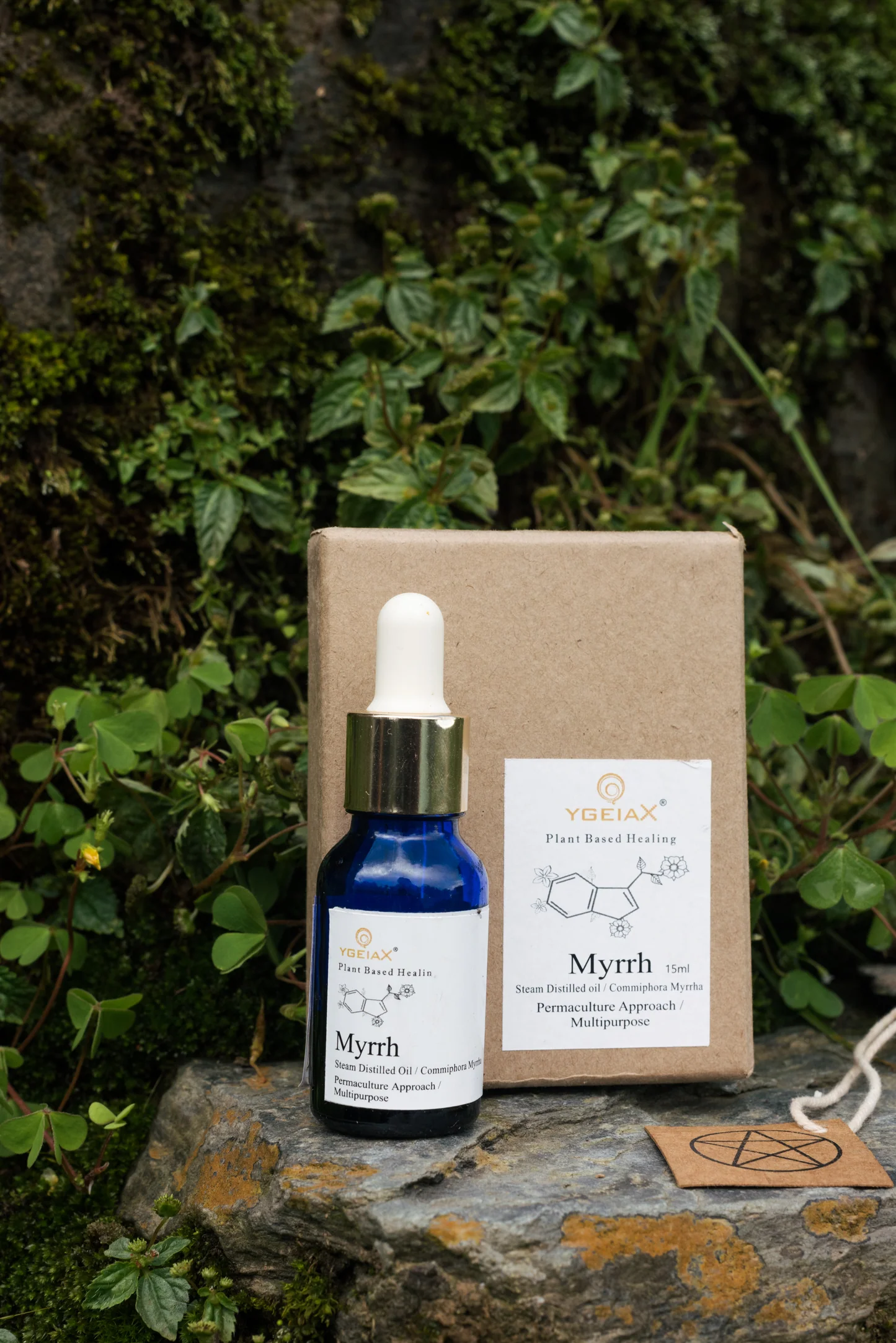 YGEIA - Myrrh | Steam Distilled Presssed Oil | 15ml