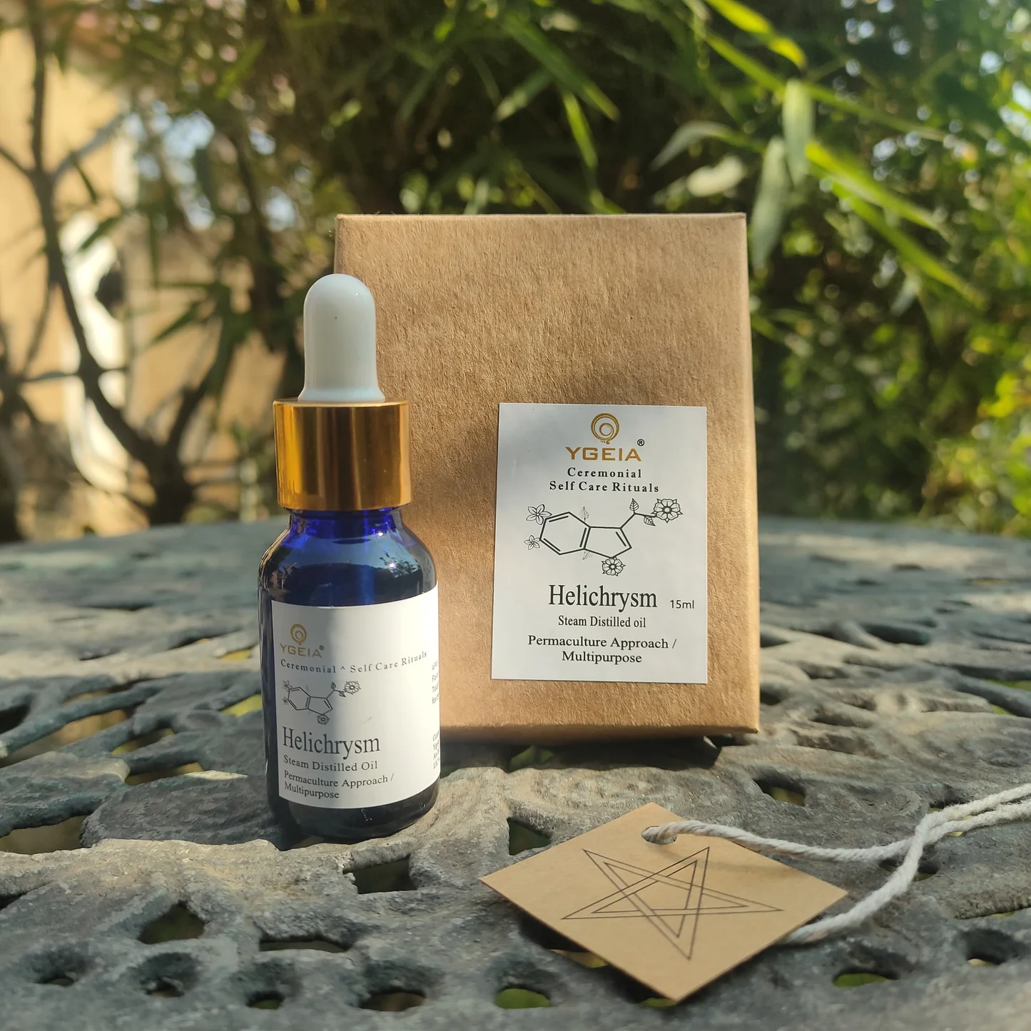 YGEIA - Helichrysm Flower | Steam Distilled Oil | 15ml