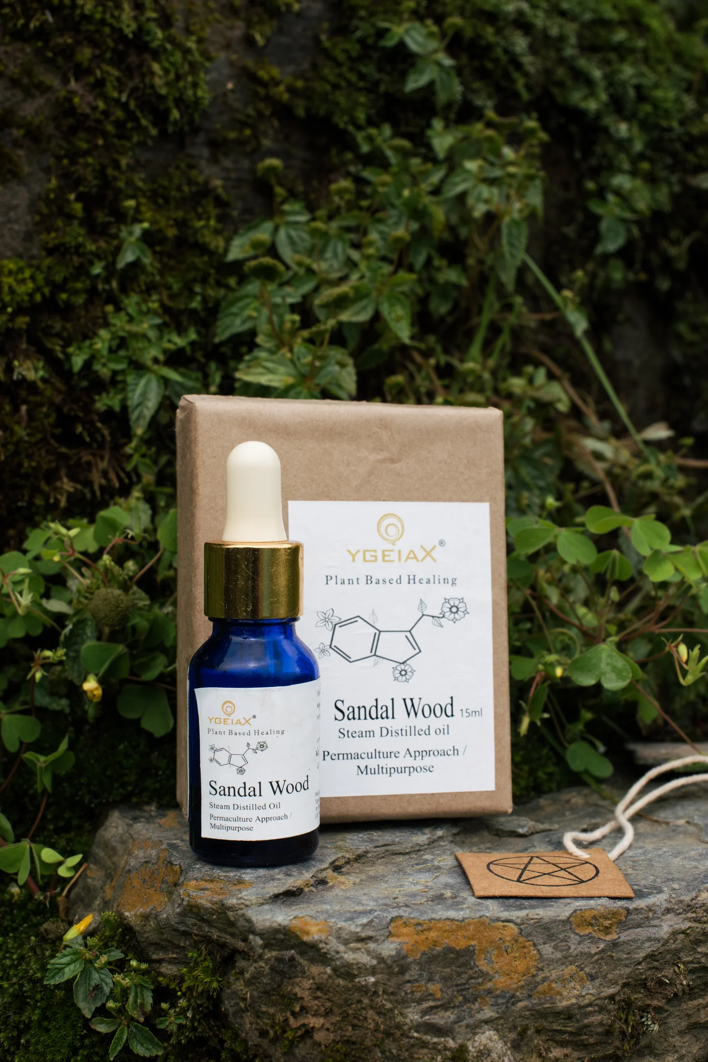 YGEIA - Sandal Wood | Steam Distilled Oil | 15ml