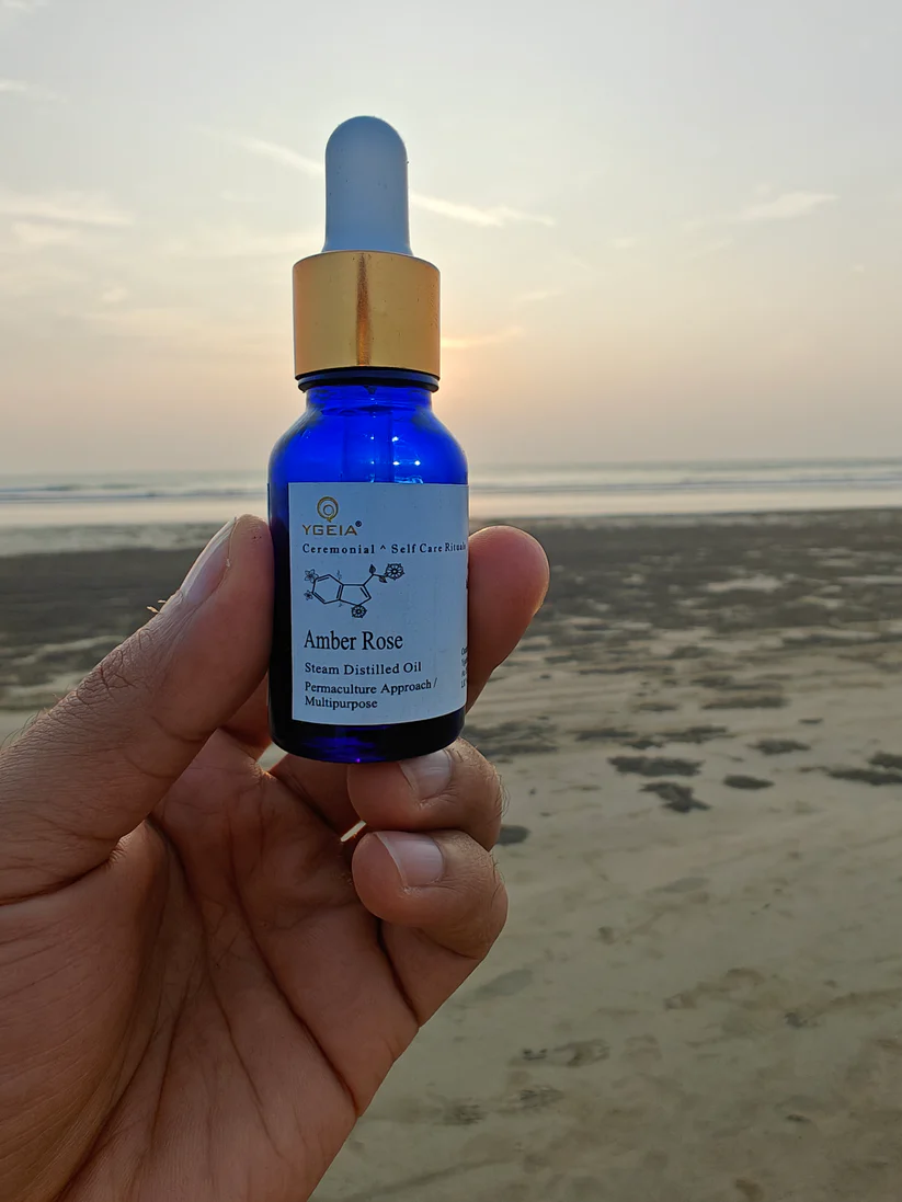 YGEIA - Amber Rose | Steam Distilled Oil  | 15ml
