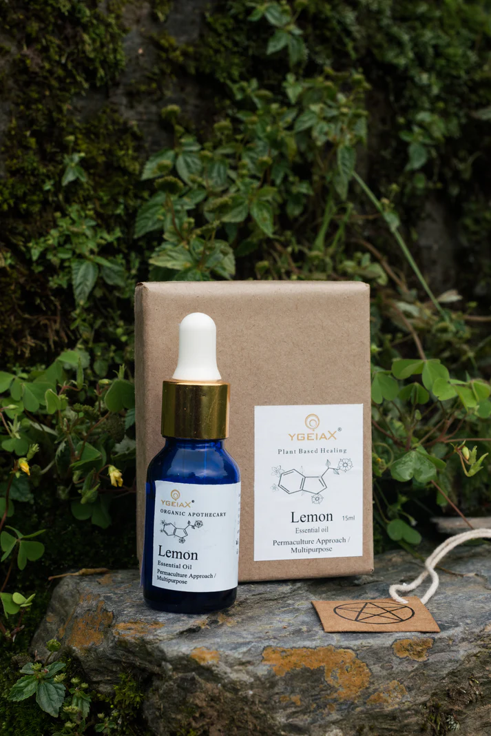 YGEIA – Lemon | Steam Distilled Oil | 15ml