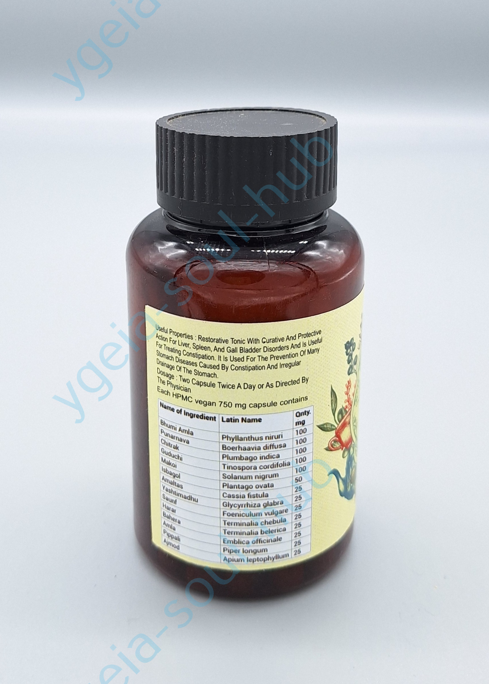 YGEIA - Liver & Digestive  Care | 60 Kapseln