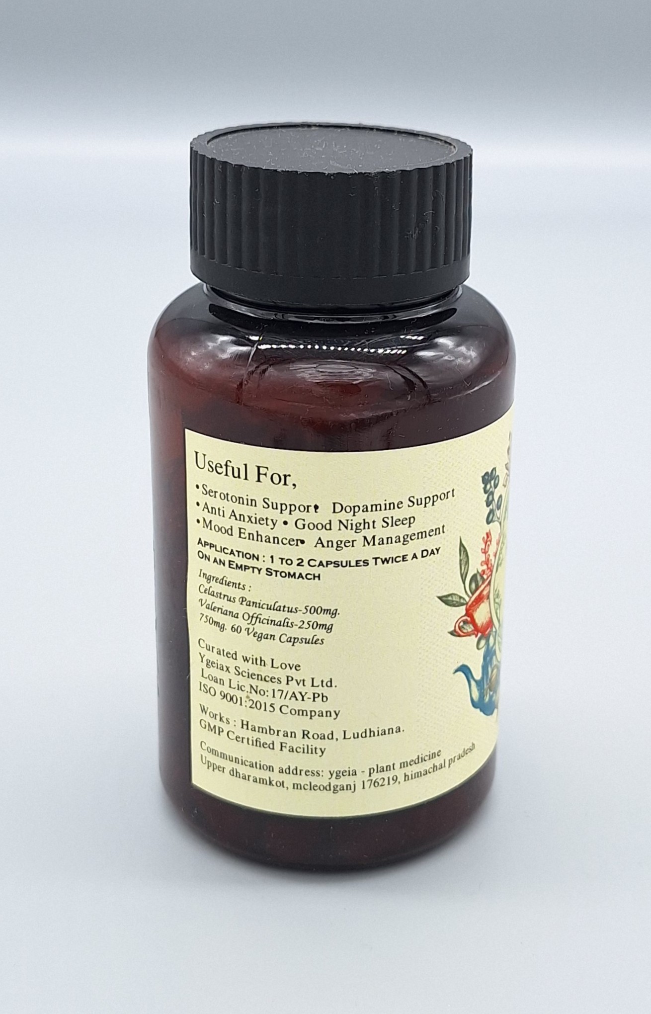 YGEIA - Happy Pills | 60 Kapseln 