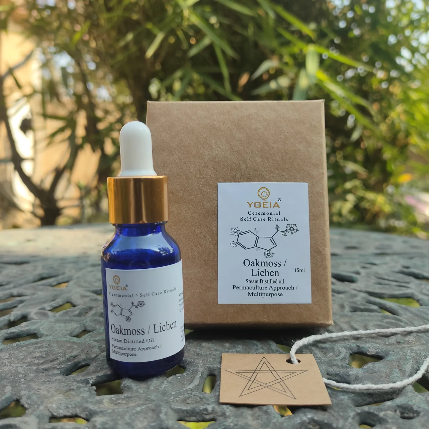 YGEIA - Oakmoss (Lichen) | Steam Distilled Oil | 15ml