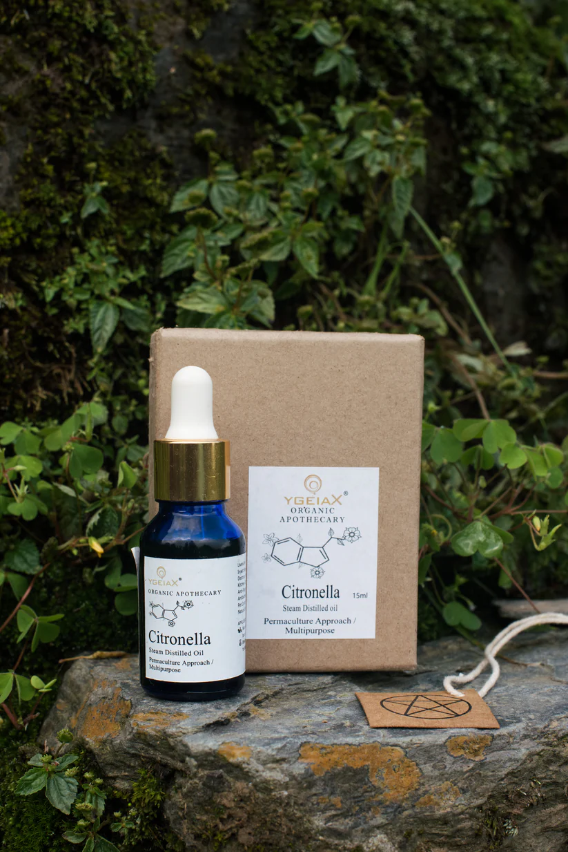YGEIA – Citronella | Steam Distilled Oil | 15ml
