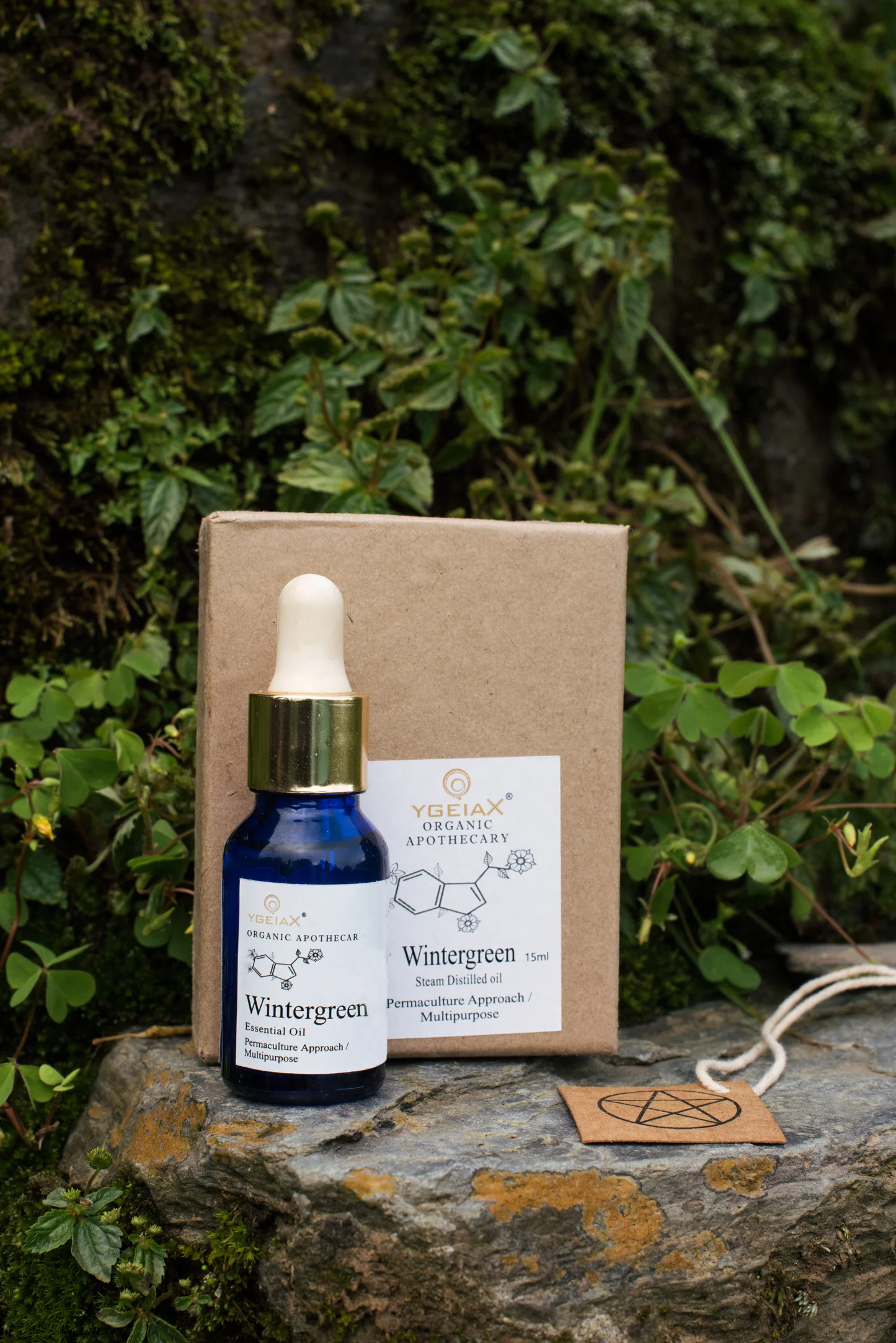 YGEIA - Wintergreen | Steam Distilled Presssed Oil | 15ml