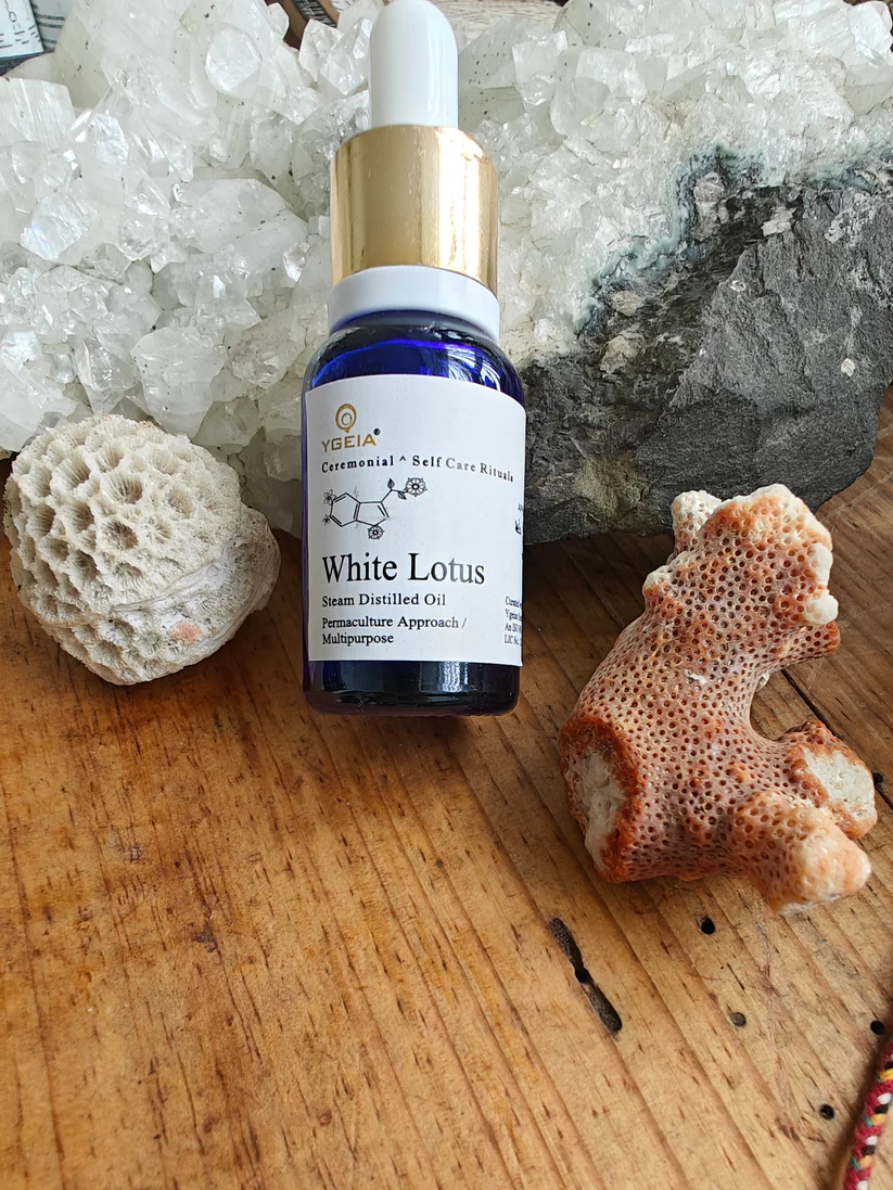 YGEIA - White Lotus | Steam Distilled Oil | 15ml