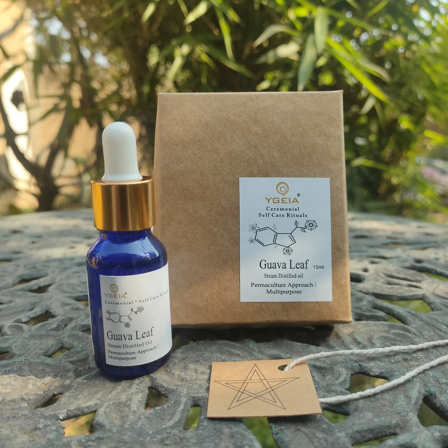 YGEIA - Guava Leaf | Steam Distilled Presssed Oil | 15ml