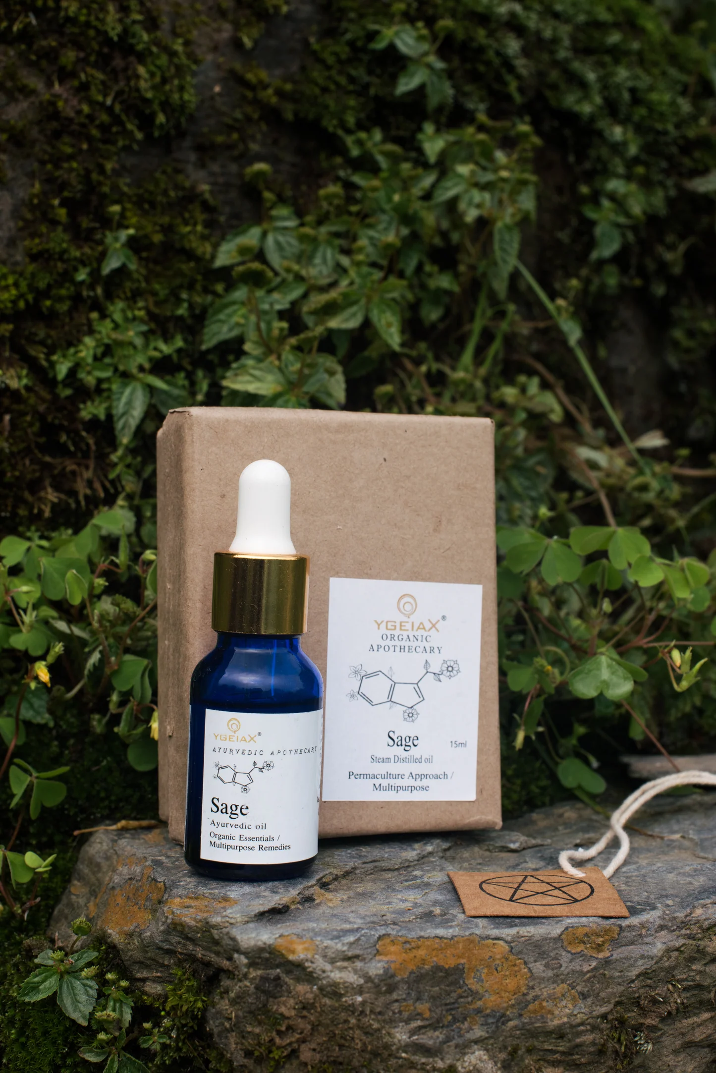 YGEIA - Sage Leaf | Steam Distilled Oil  | 15ml