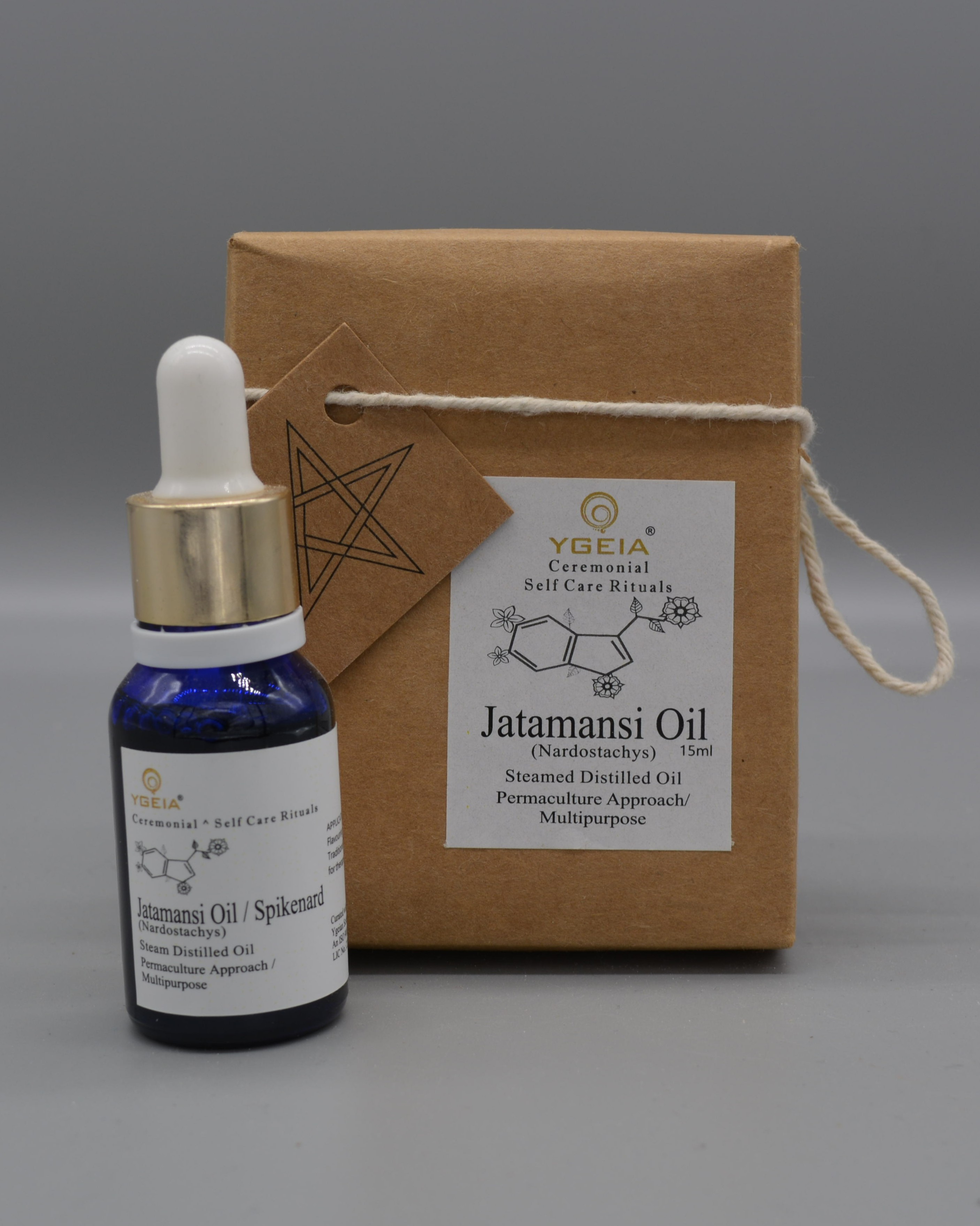 YGEIA - Jatamansi | Steam Distilled Oil | 15ml