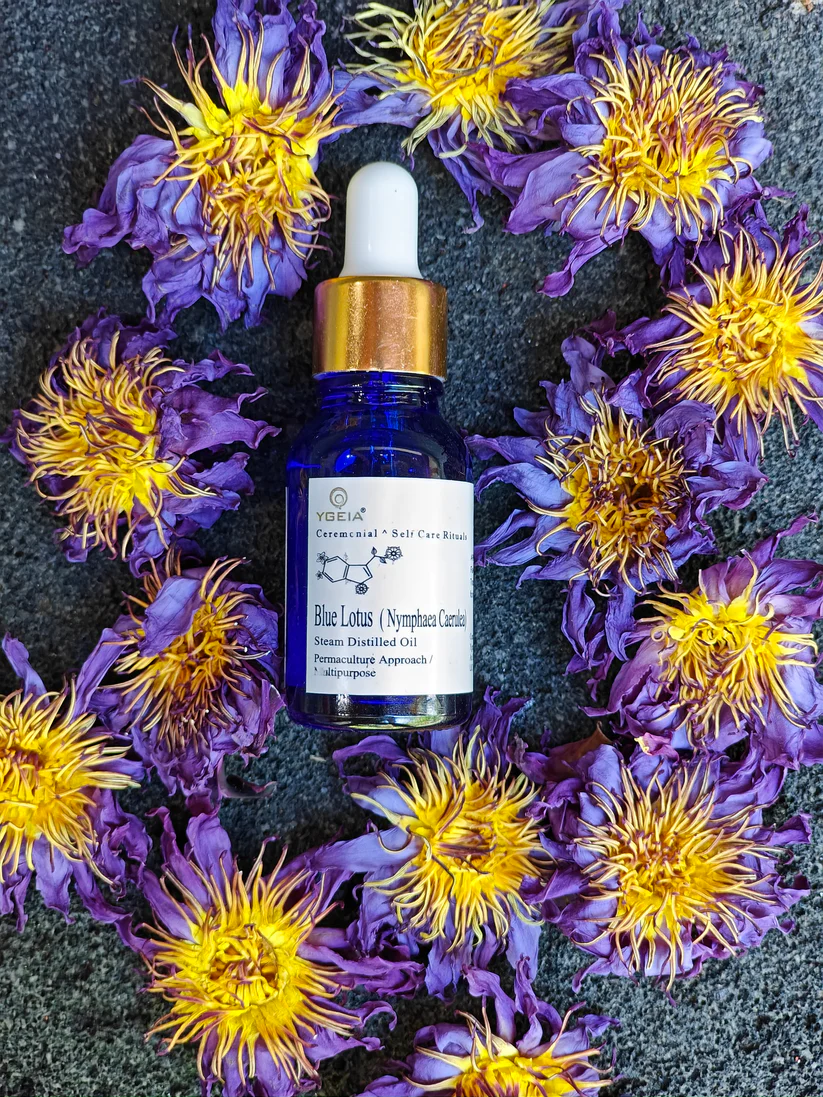 YGEIA - Blue Lotus | Steam Distilled Oil | 15ml