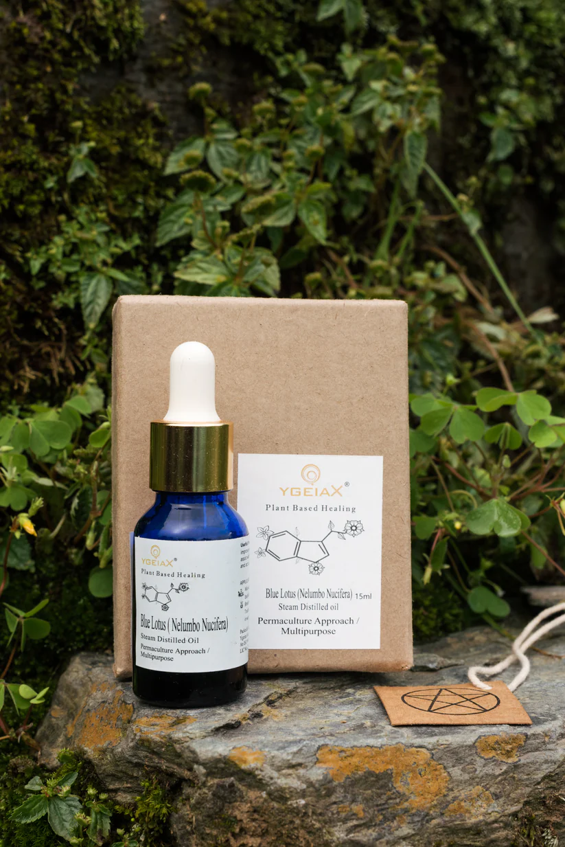 YGEIA - Blue Lotus | Steam Distilled Oil | 15ml