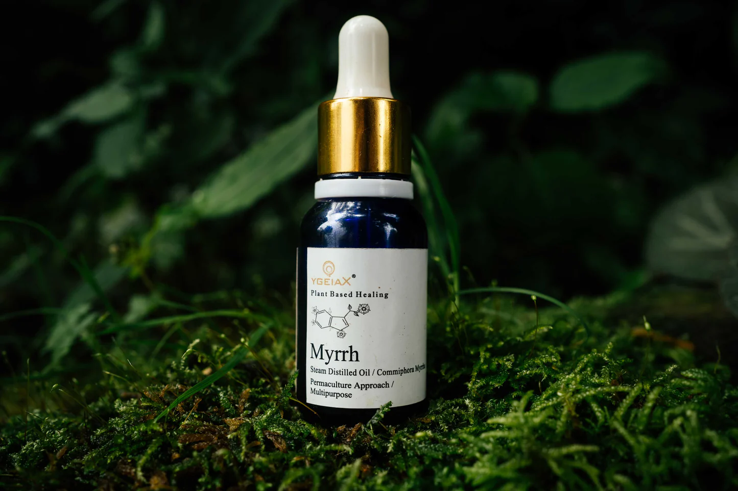 YGEIA - Myrrh | Steam Distilled Presssed Oil | 15ml