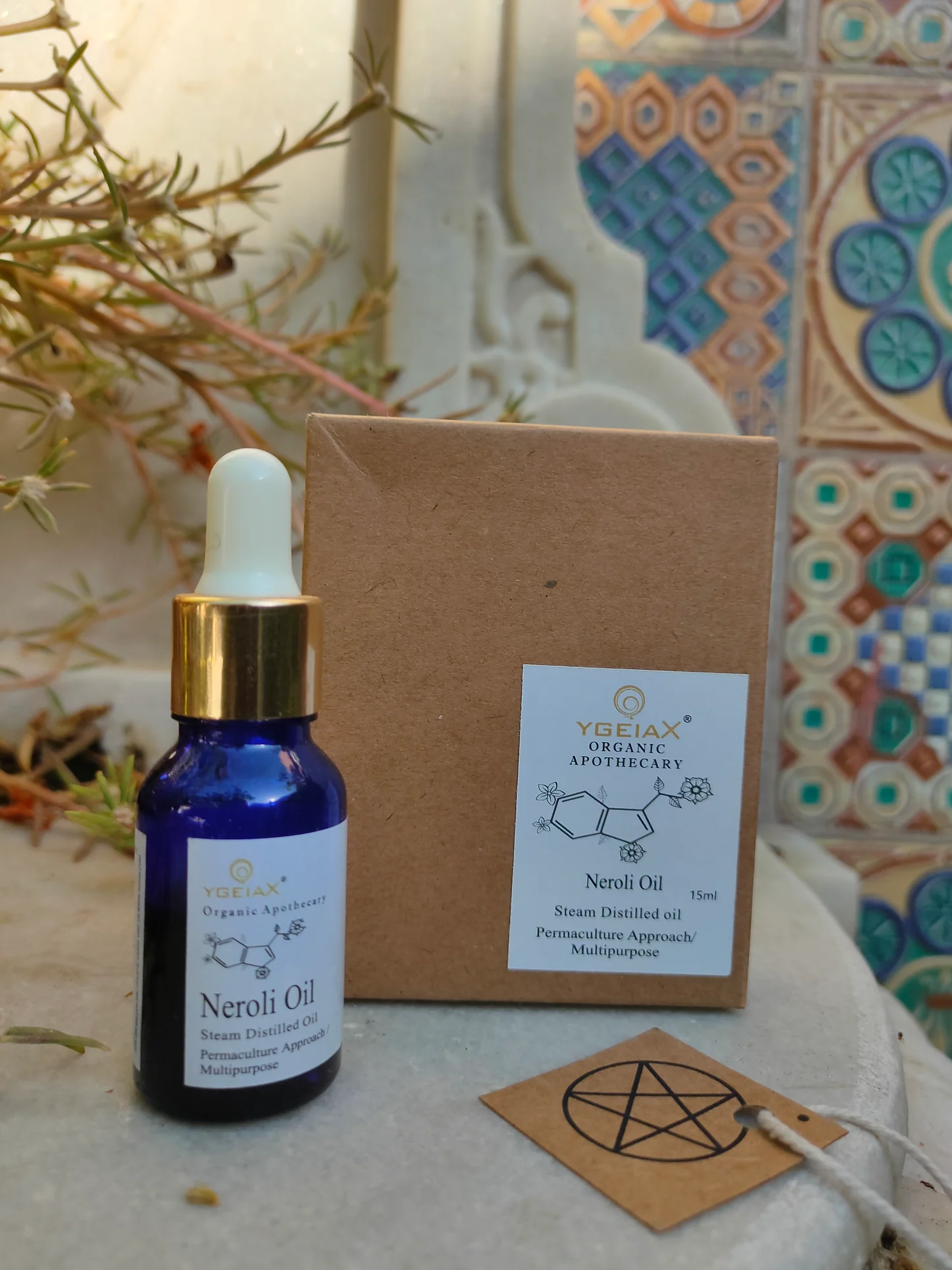 YGEIA - Neroli | Steam Distilled Oil | 15ml