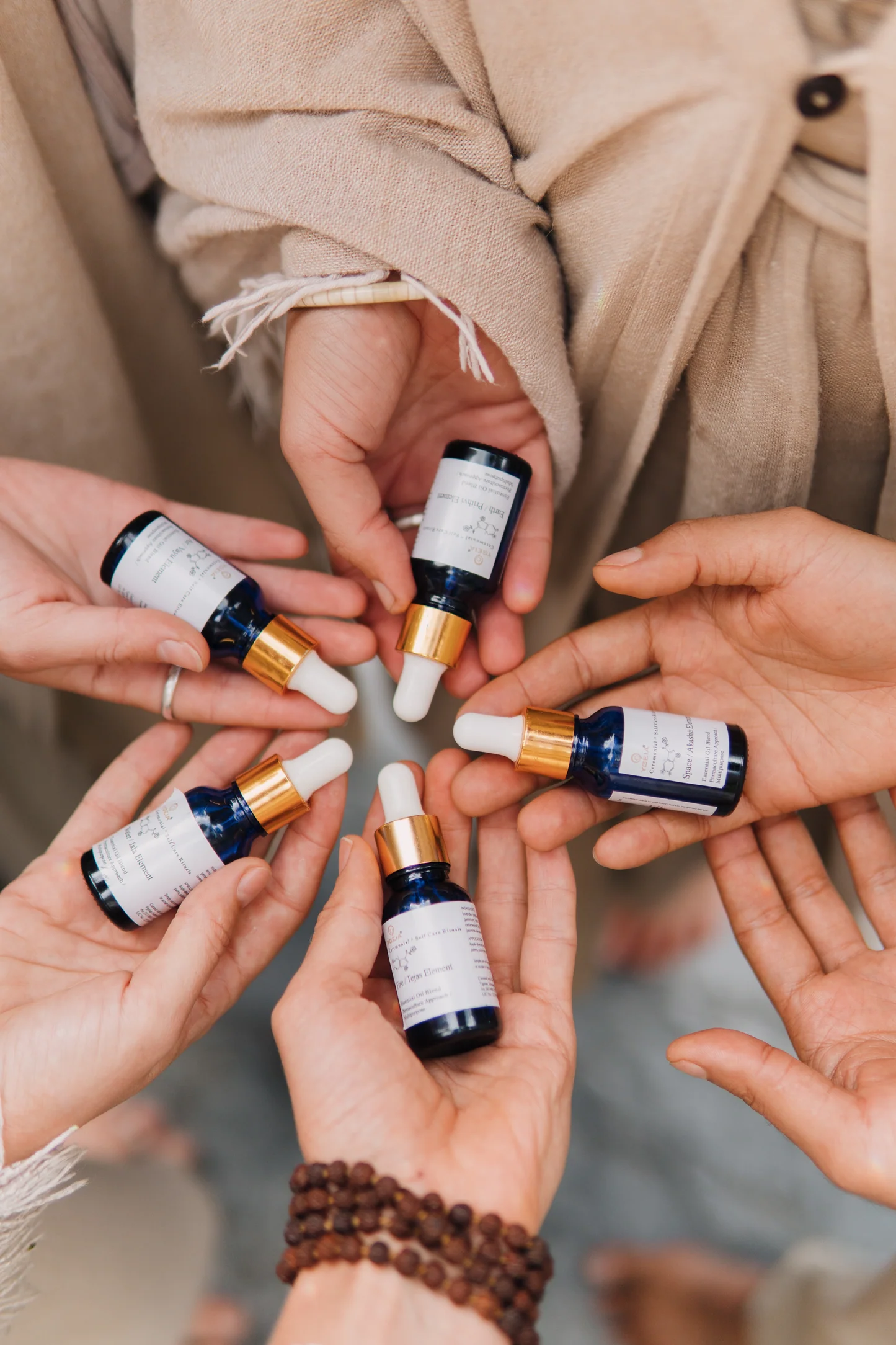 YGEIA - 5 Element-Oil-Bundle | Ritual Blends | 5x 15ml