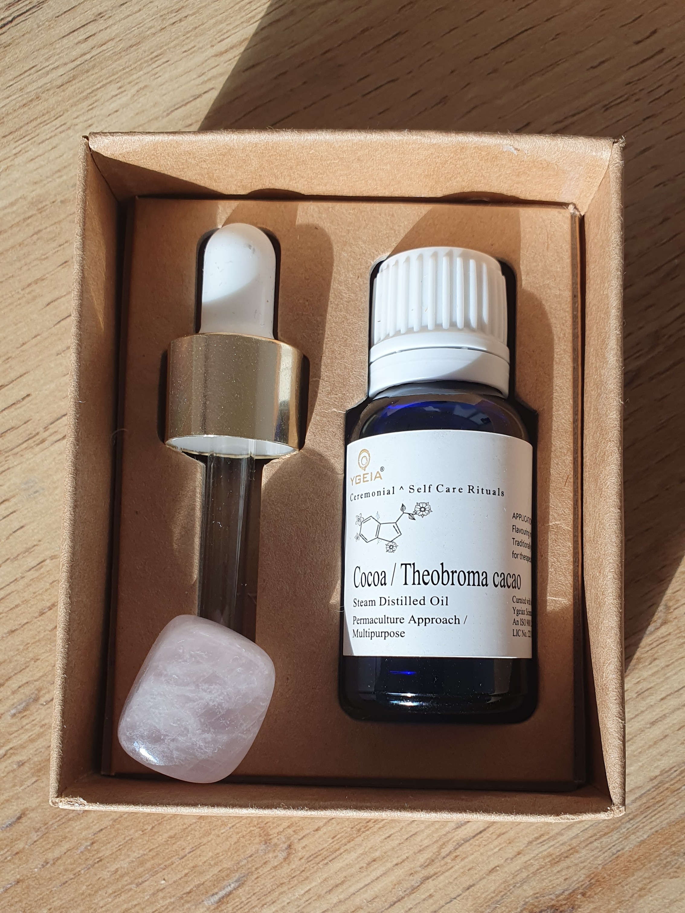 YGEIA - Cacao | Steam Distilled Oil | 15ml