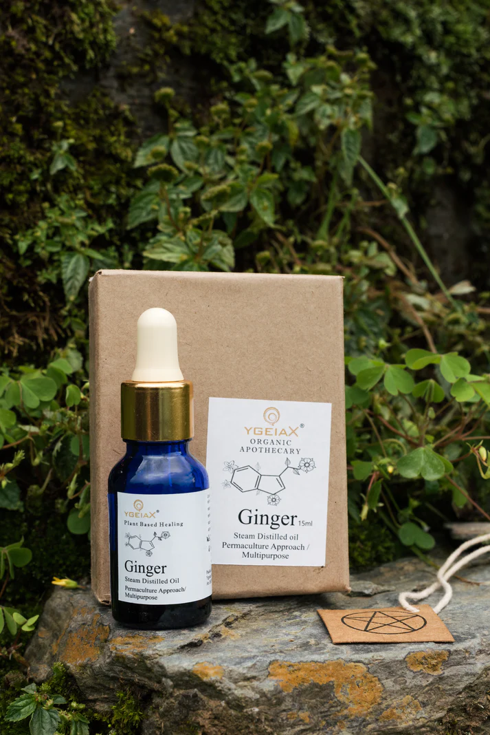 YGEIA - Ginger | Steam Distilled Oil | 15ml