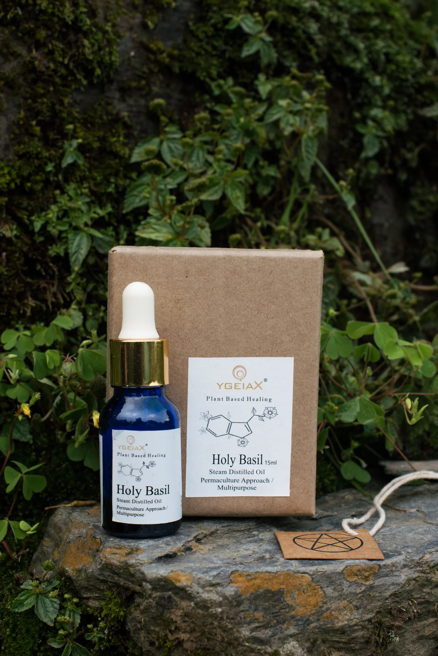 YGEIA - Holy Basil | Steam Distilled Oil  | 15ml