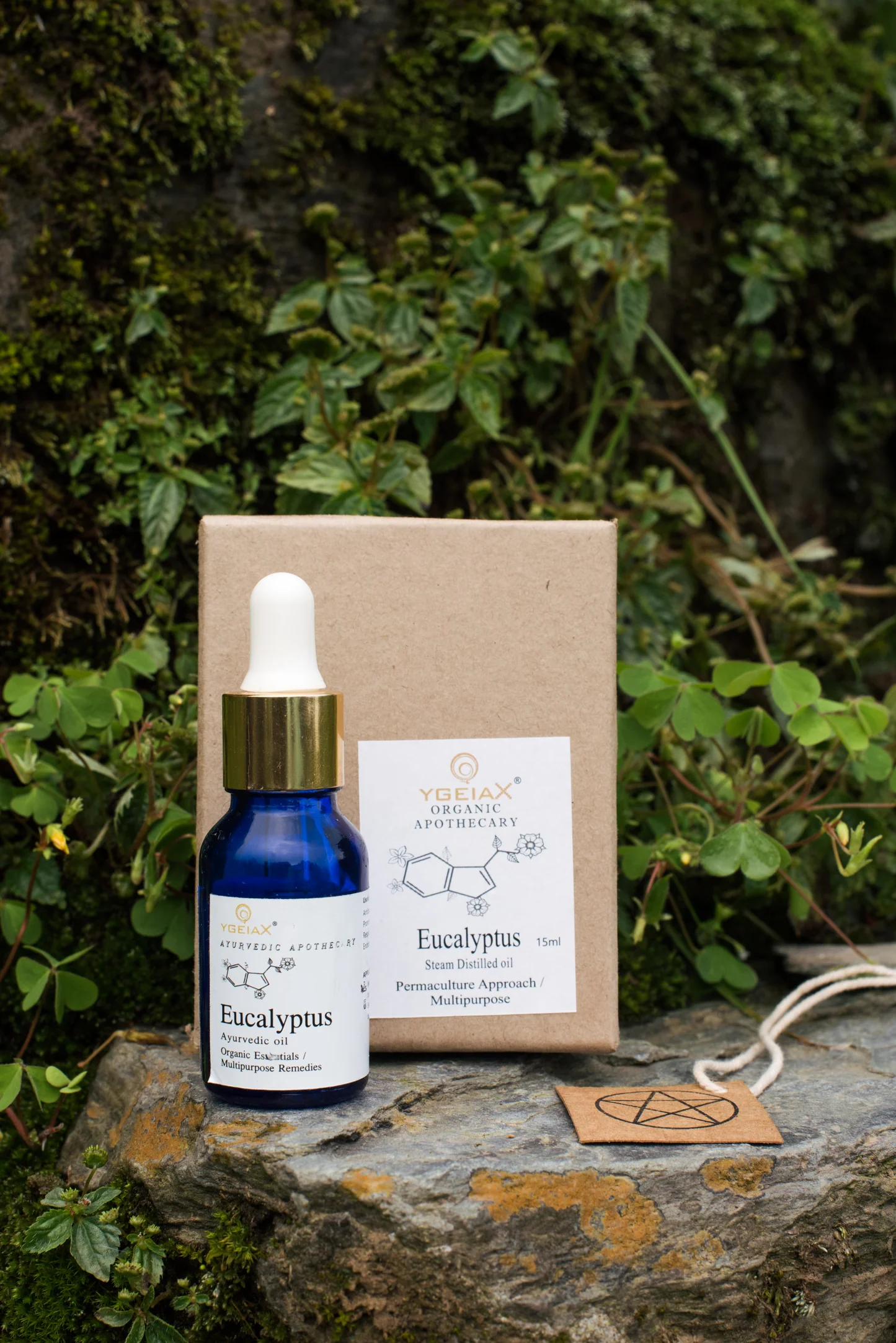 YGEIA - Eucalyptus | Steam Distilled Presssed Oil | 15ml