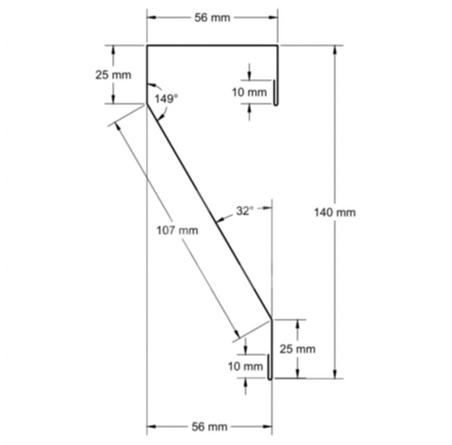 Žaliuzes formos tvora