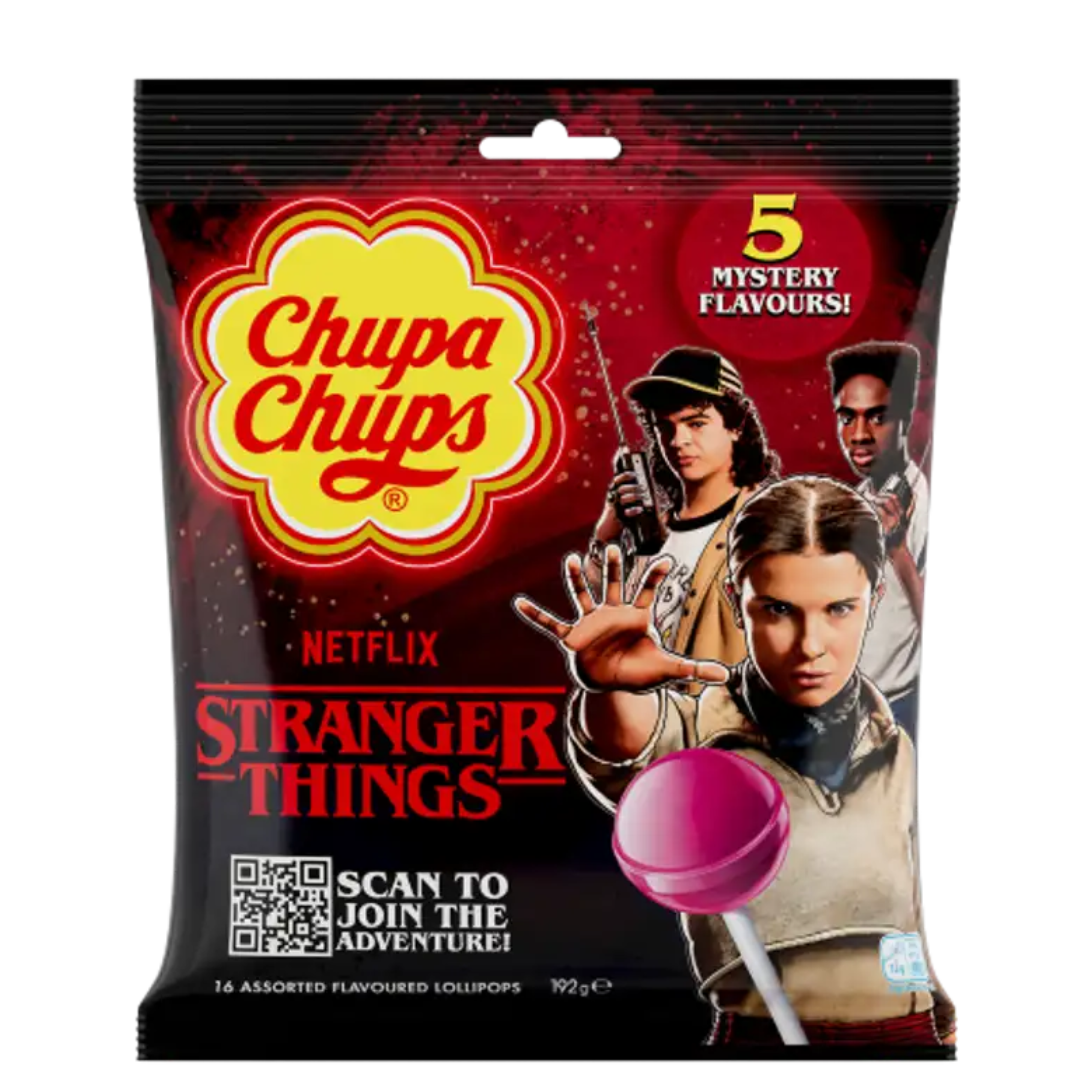 16 x Chupa Chups Stranger Things Edition 192g