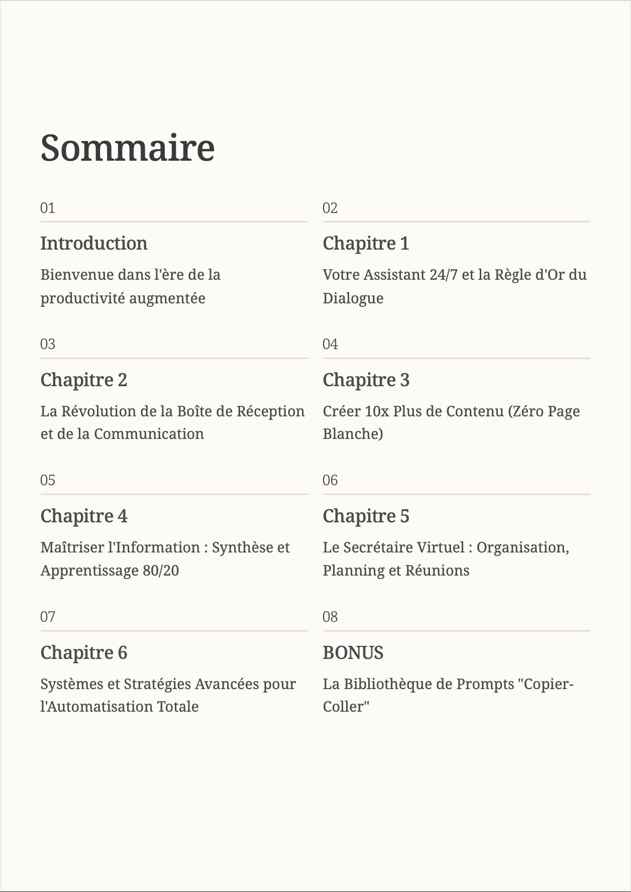 Gagner 1h par jour avec l'IA