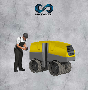 Heavy-Duty Vibratory Roller