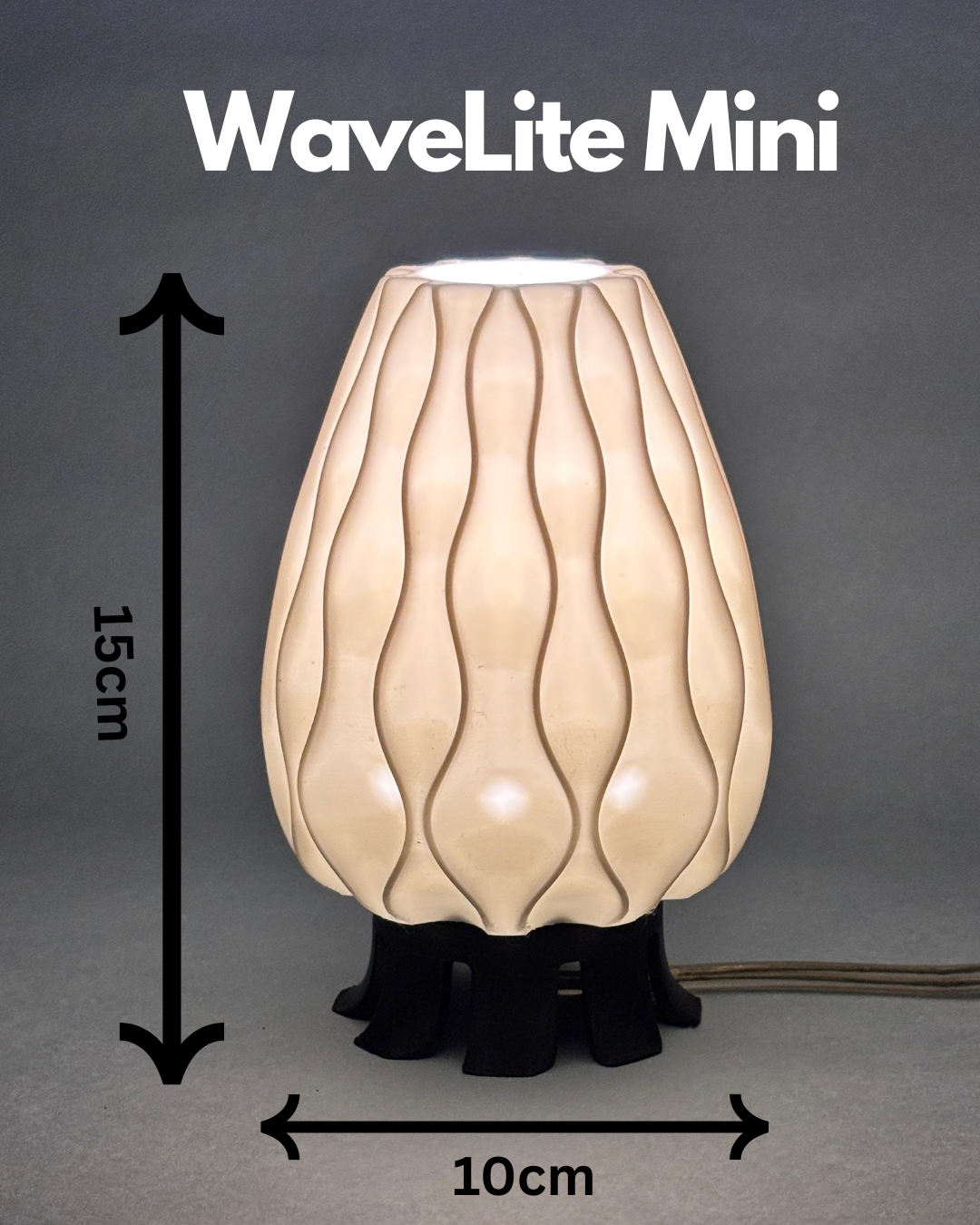 WaveLite Mini – Eco-Friendly Lamp