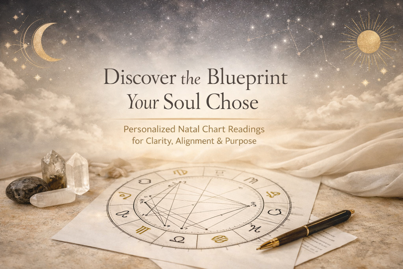 🌙 Soul Snapshot Natal Chart Reading