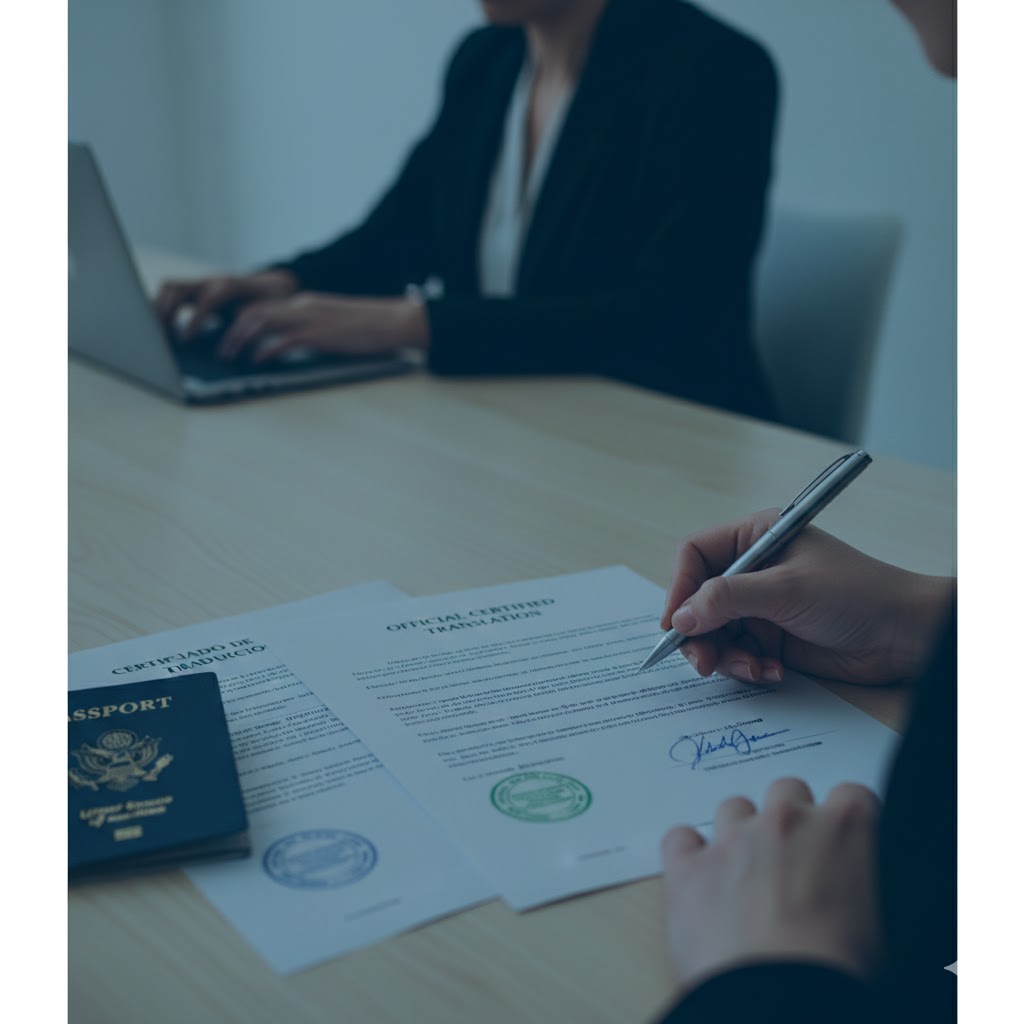 Traducción certificada de documentos – Inglés ↔ Español