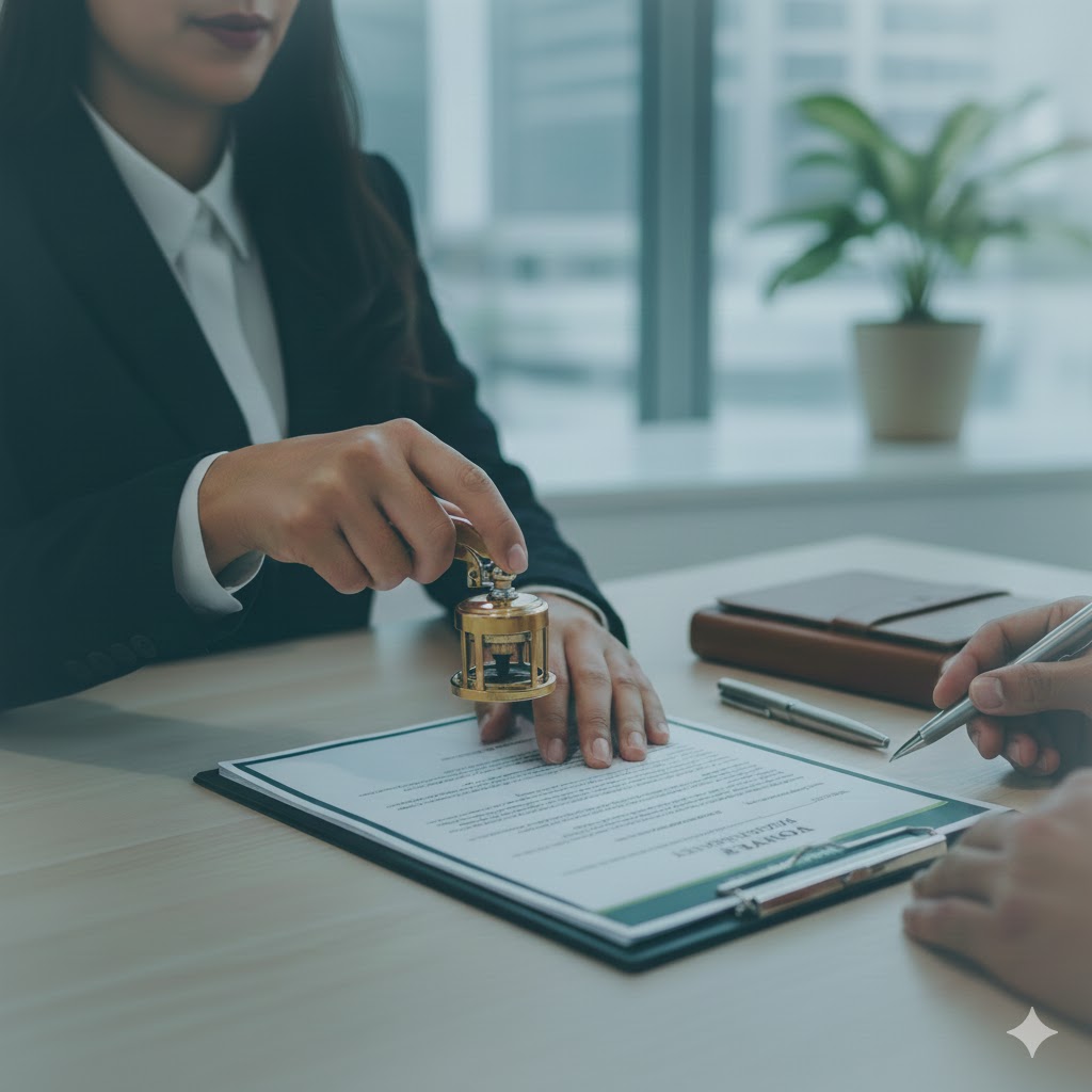 Servicio de notaría