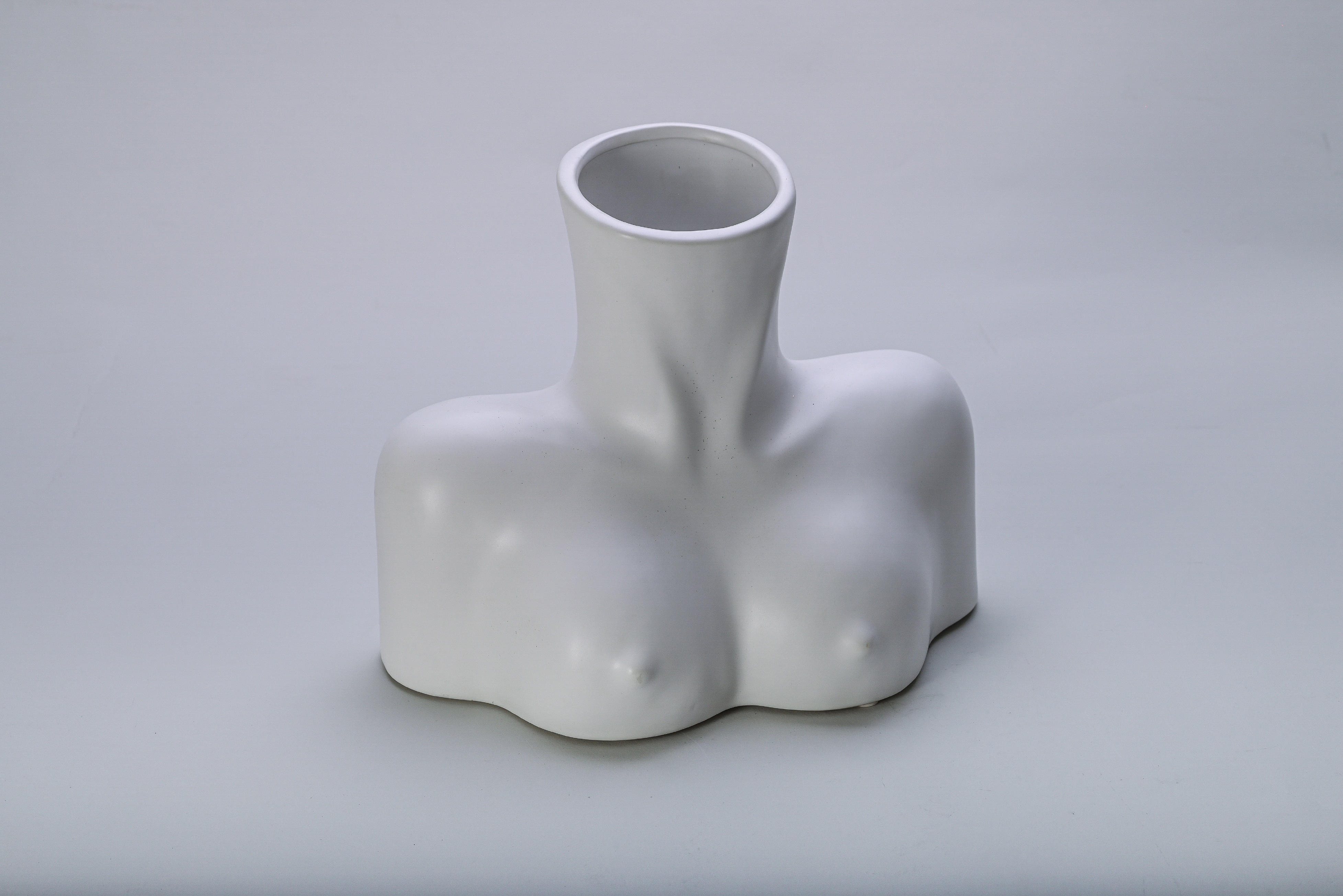 Jarrón Escultural Torso Femenino