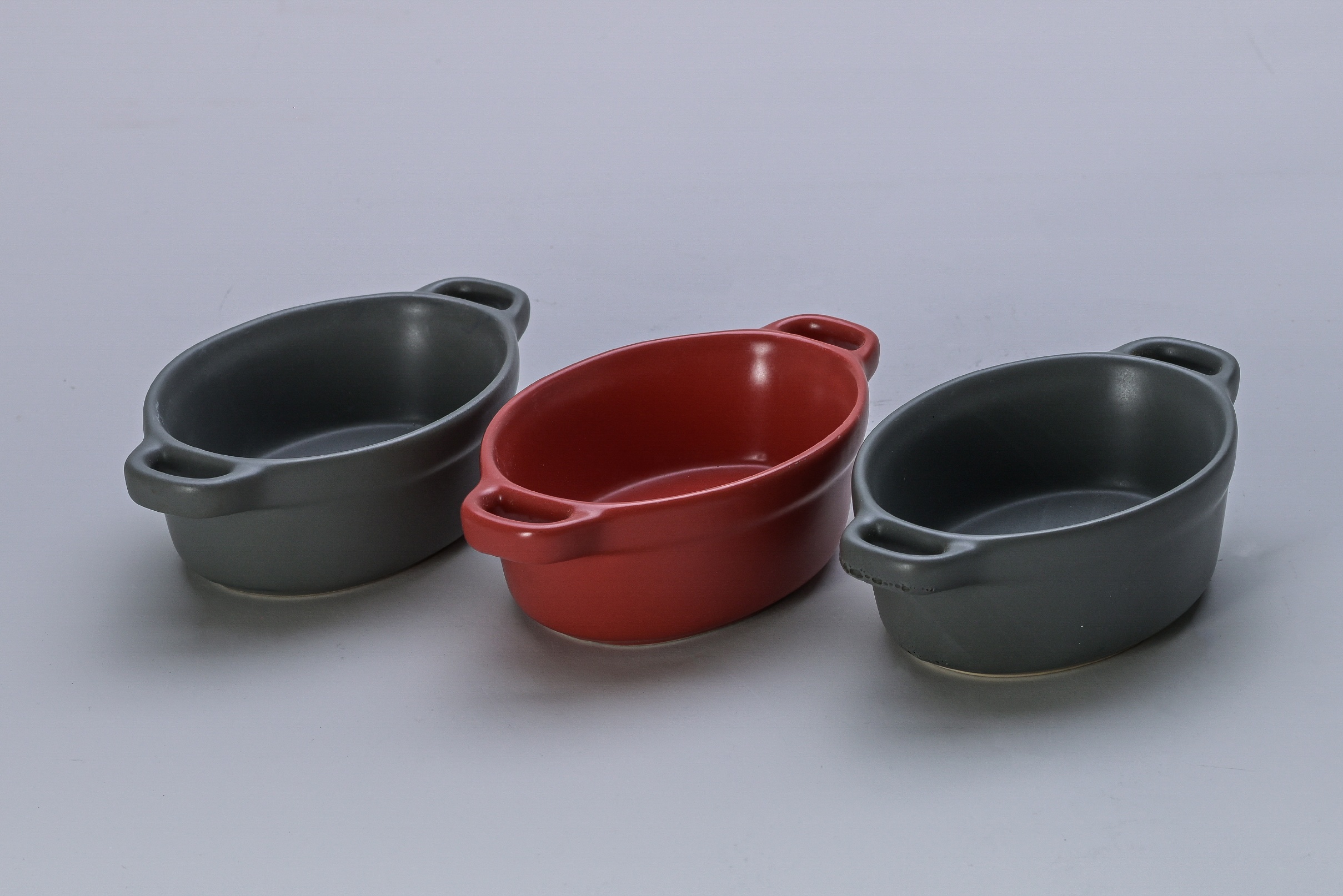 salceros de Cerámica Ovaladas