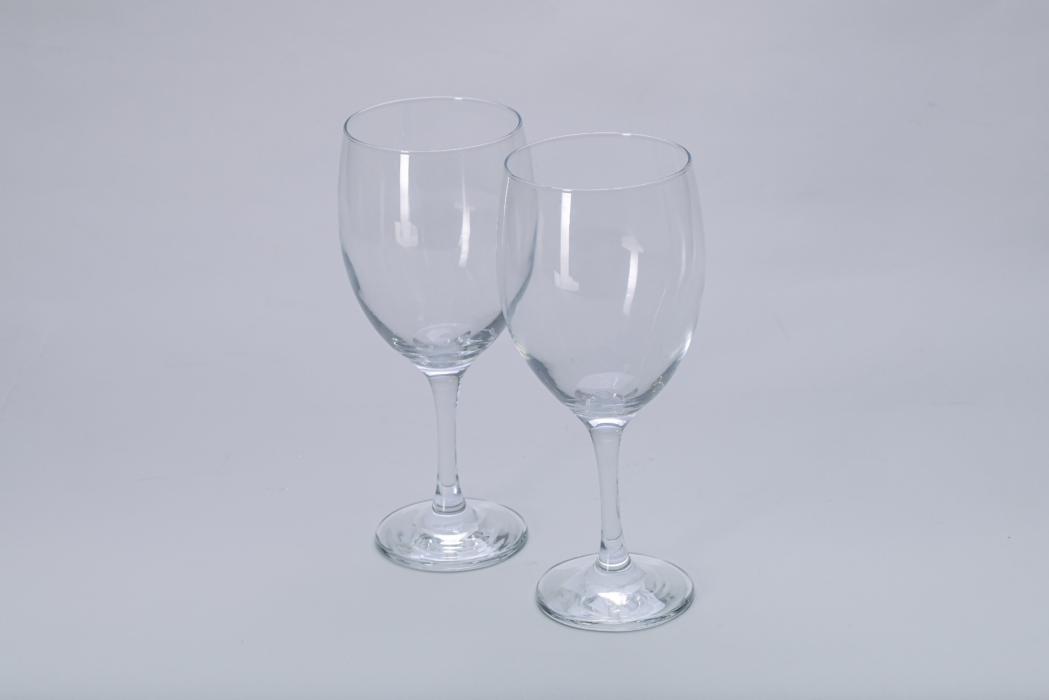 Copas de vino de vidrio (x2)