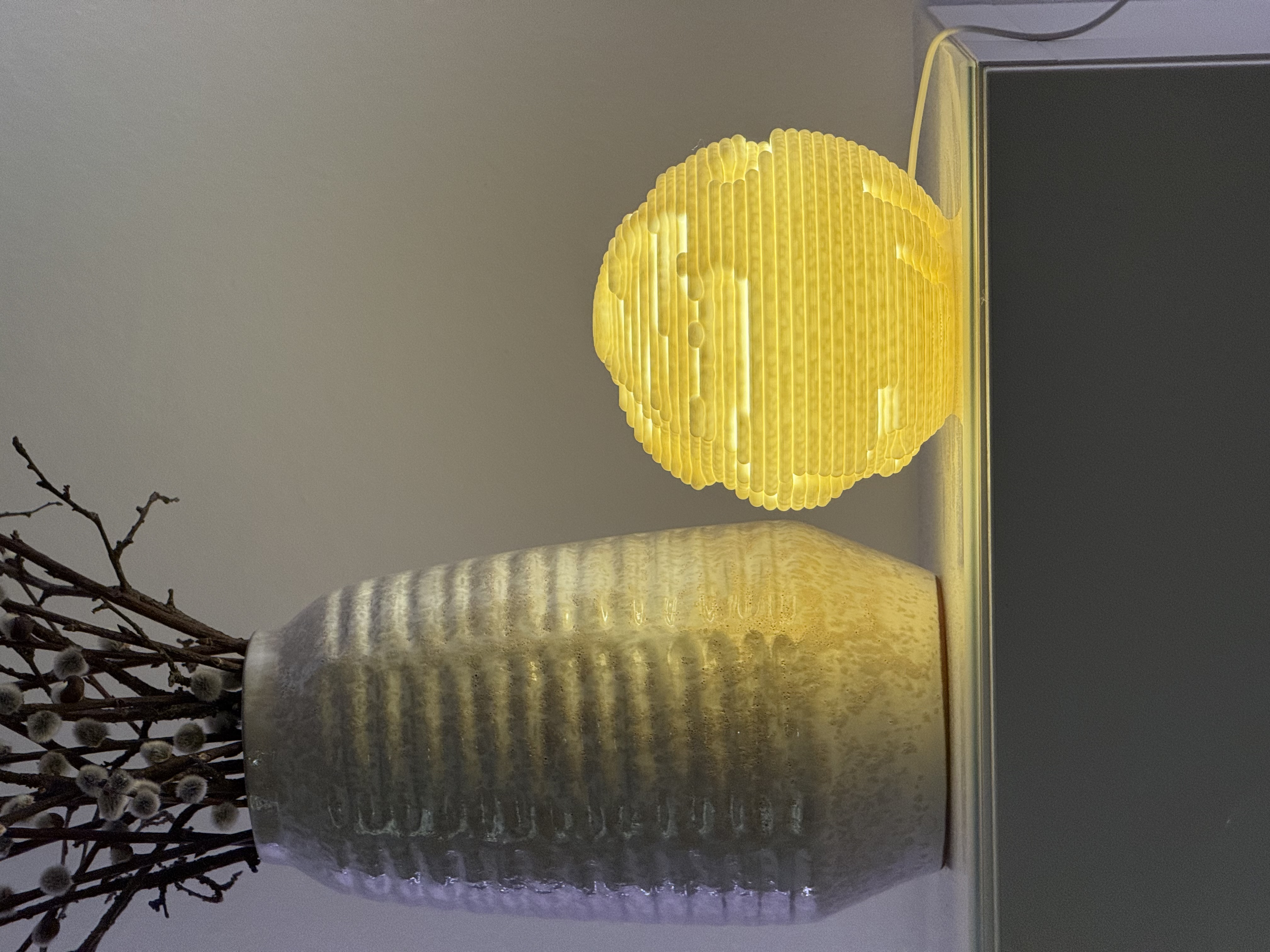 Erosion lamp