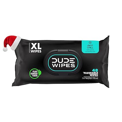 DUDE Wipes - Flushable Wipes Stocking