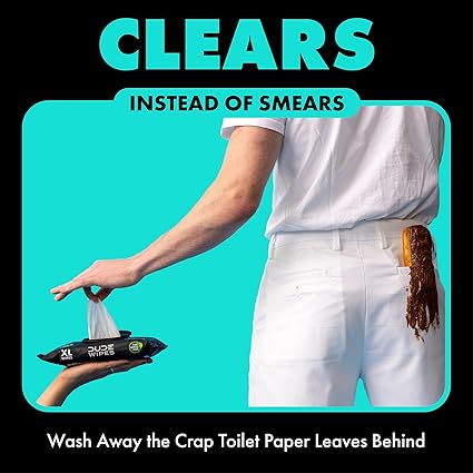 DUDE Wipes - Flushable Wipes Stocking 