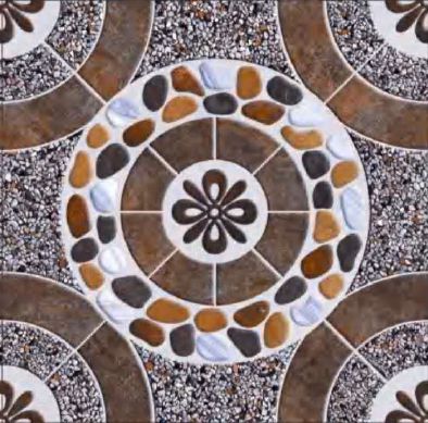 Baldosa decorativa de cerámica