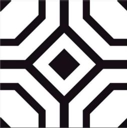 Azulejo decorativo geométrico