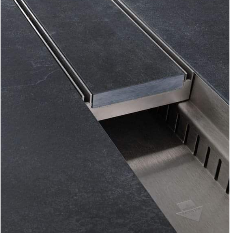 Canaleta de drenaje para encimeras