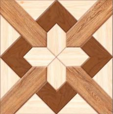 Baldosa decorativa de madera