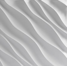 Panel 3D Linea Blanca Cód. D160