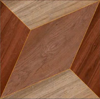 Azulejo decorativo de madera